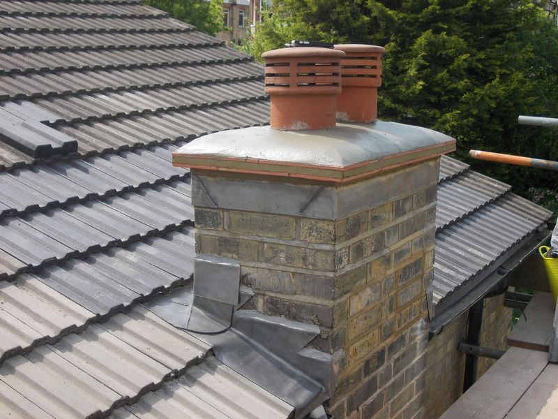 Repointing A Chimney Stack