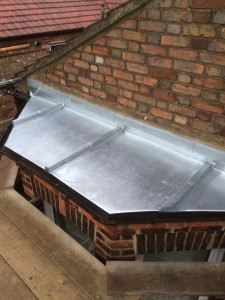 Flat Roof Zinc Work