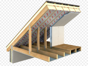 Installing insulation to loft