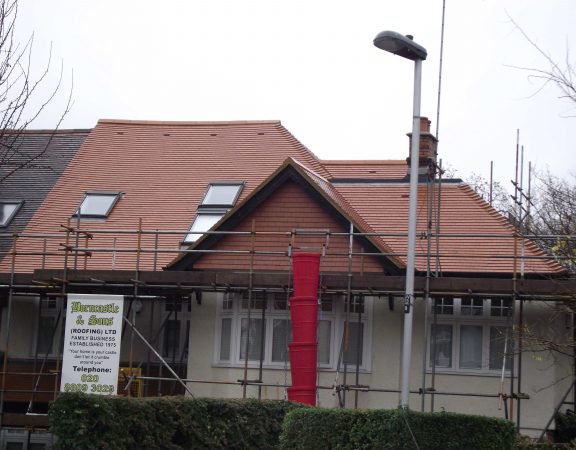 Rosemary Clay Plain tiles